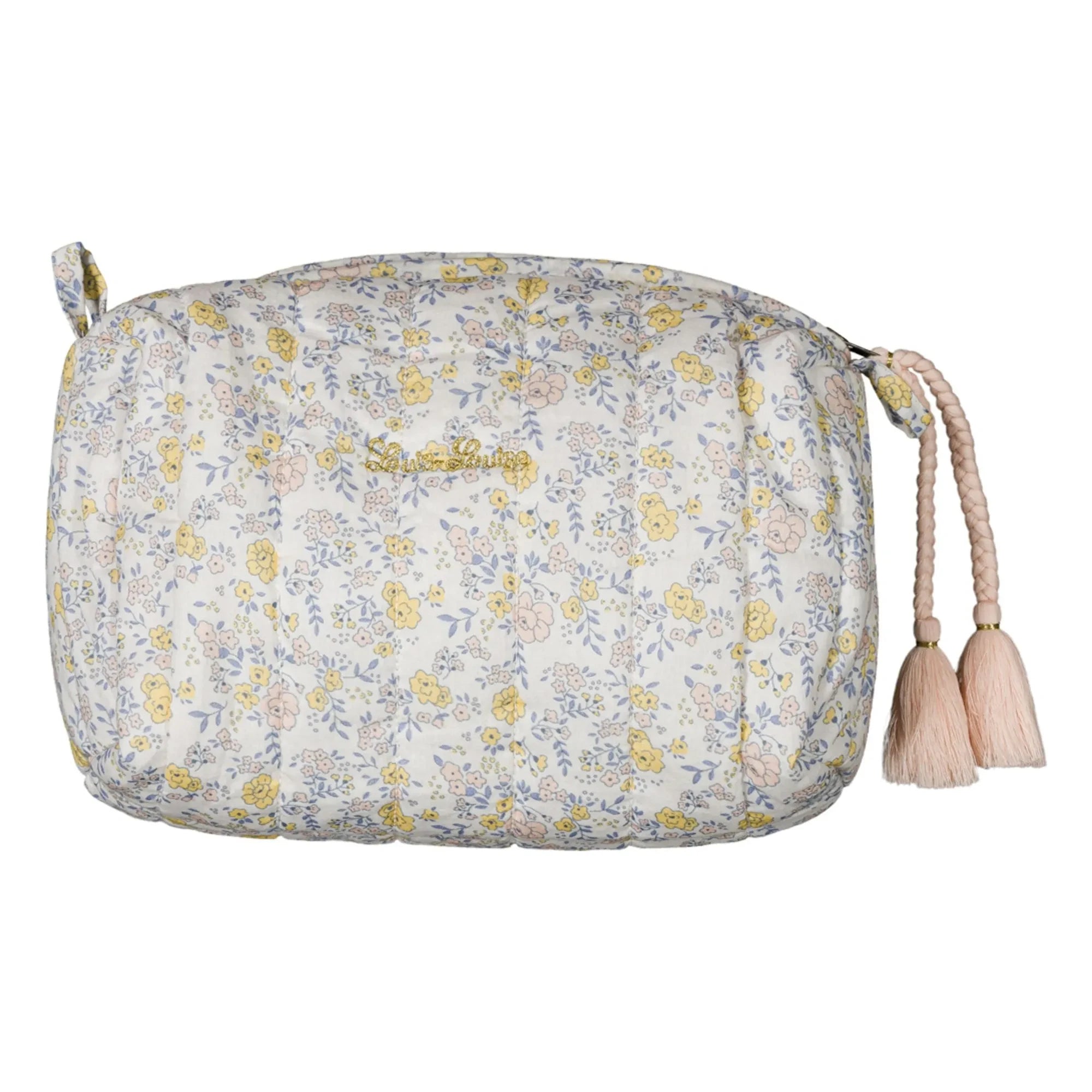 Louis Louise - Neceser de maquillaje con estampado floral | Blanco