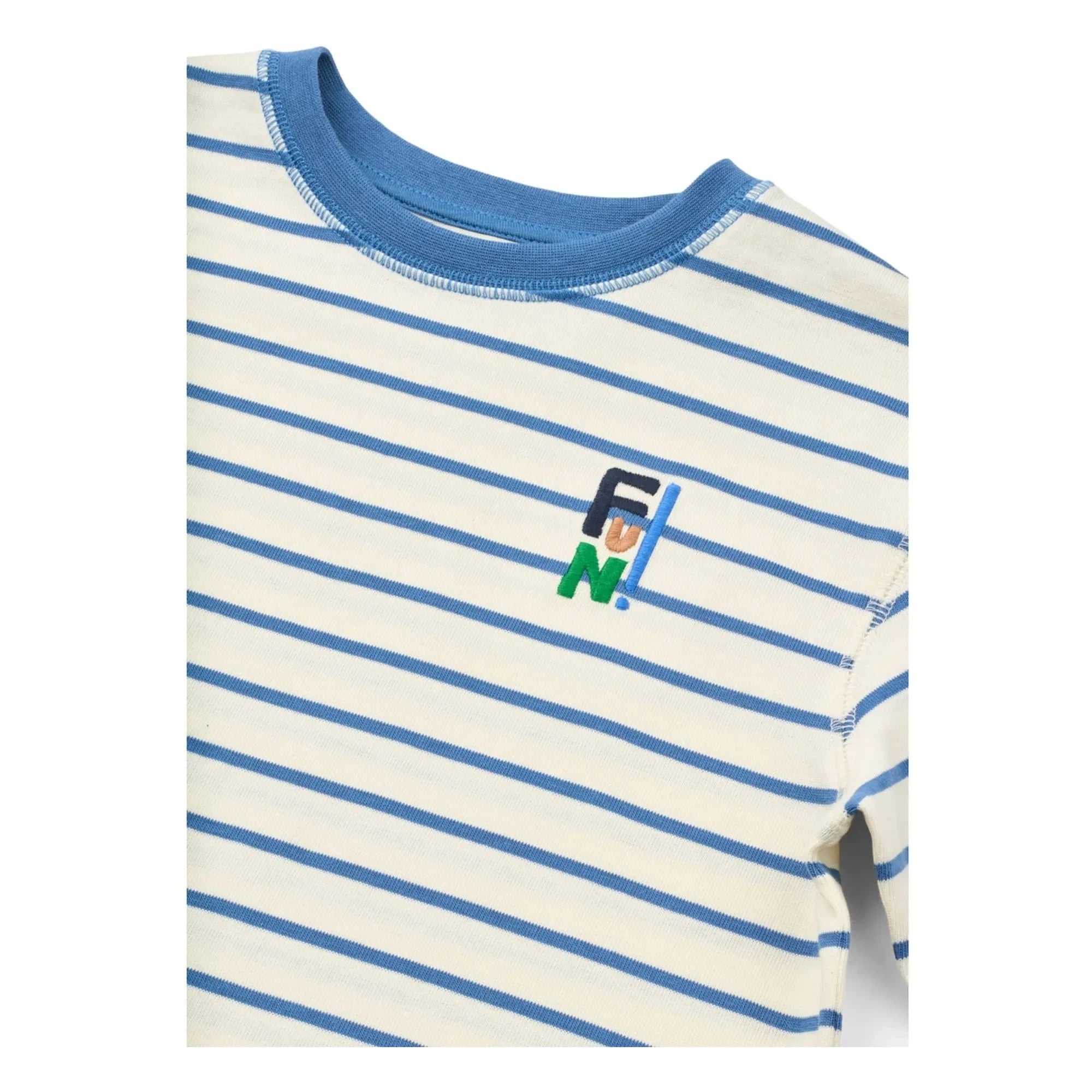 Liewood - Camiseta Tyler de algodón orgánico a rayas | Azul