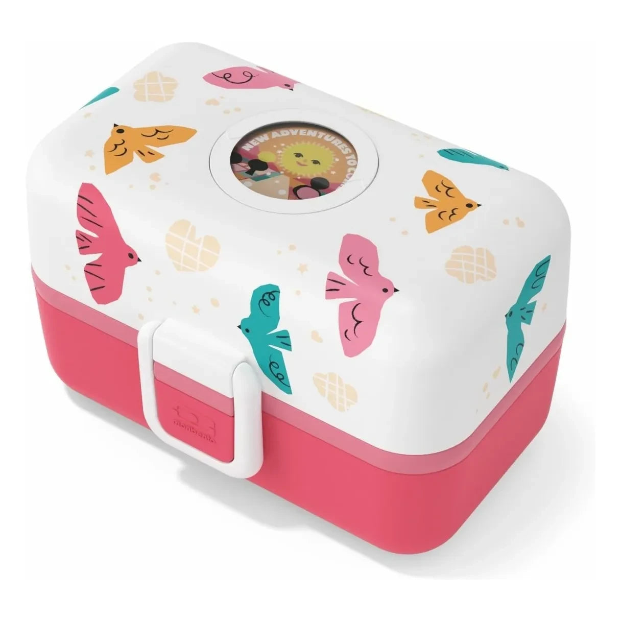 Monbento - Fiambrera MB Tresor Oiseaux | Rosa