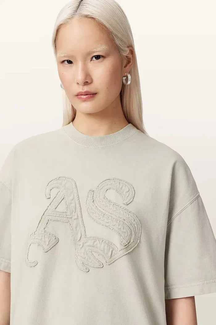 Camiseta de algodón para mujer AllSaints INSIGNIA