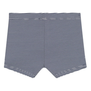 Petit Bateau - Bañador corto a rayas Magic | Azul marino