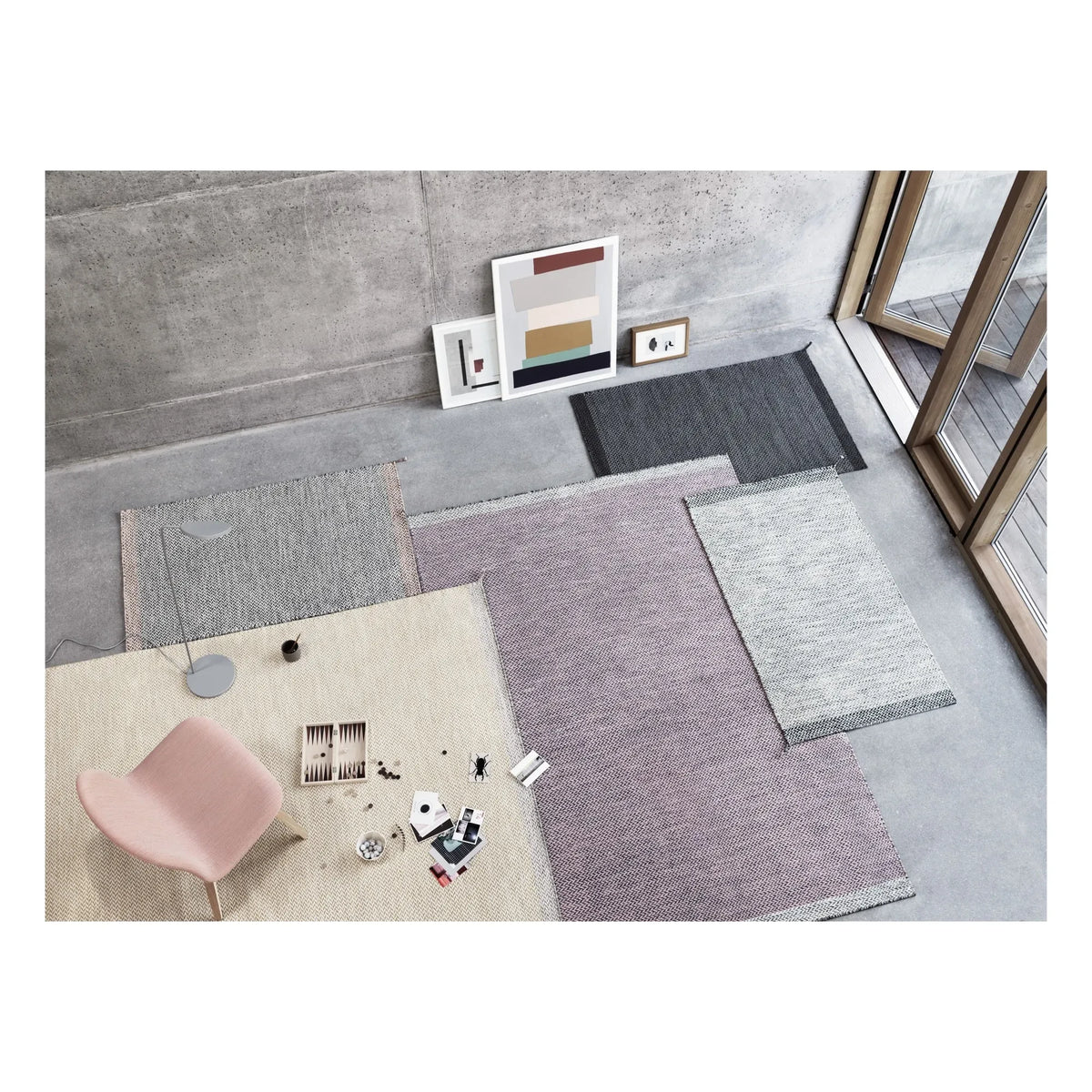Muuto - Alfombra de Lana Ply | Crema