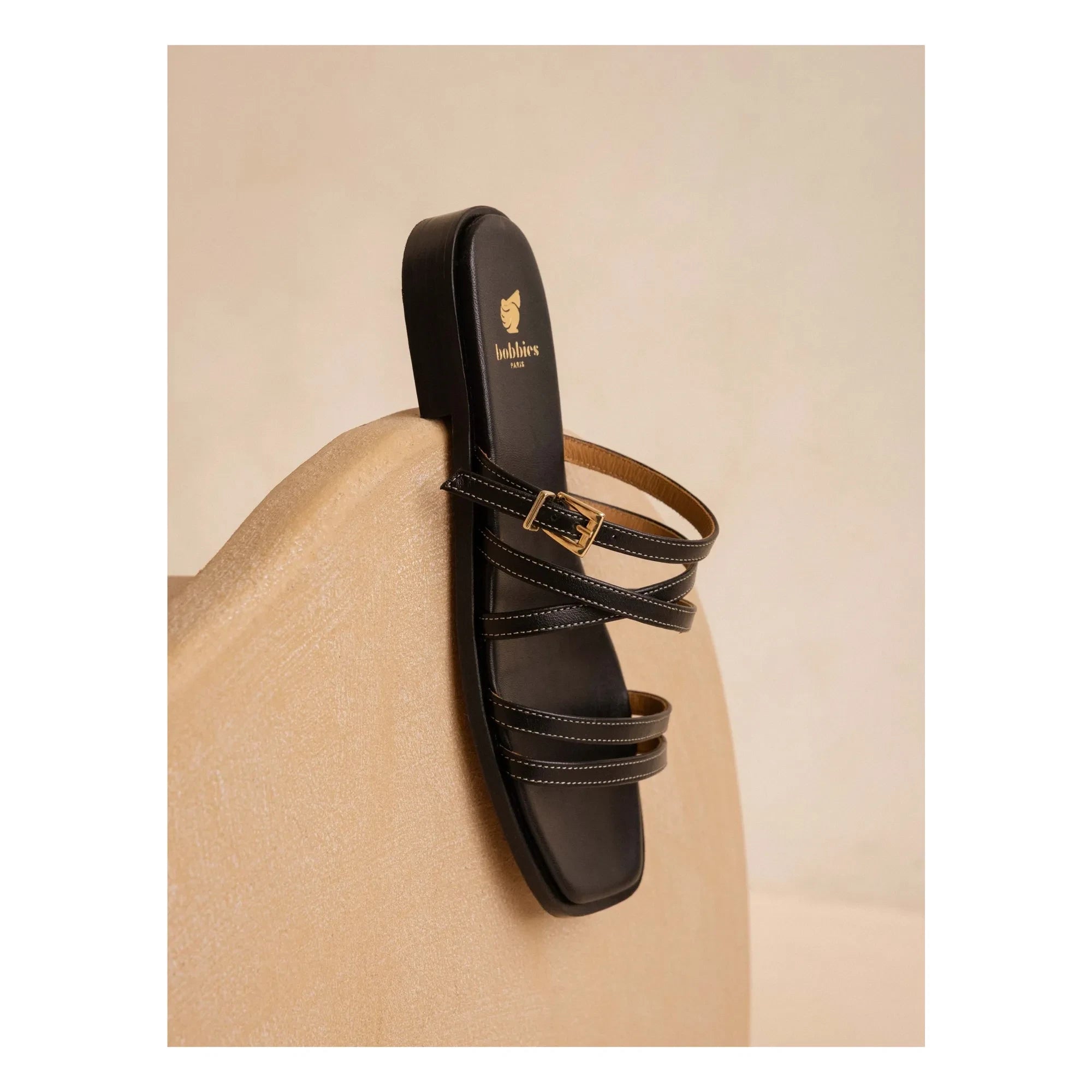 Bobbies - Sandalias de piel Isys | Negro