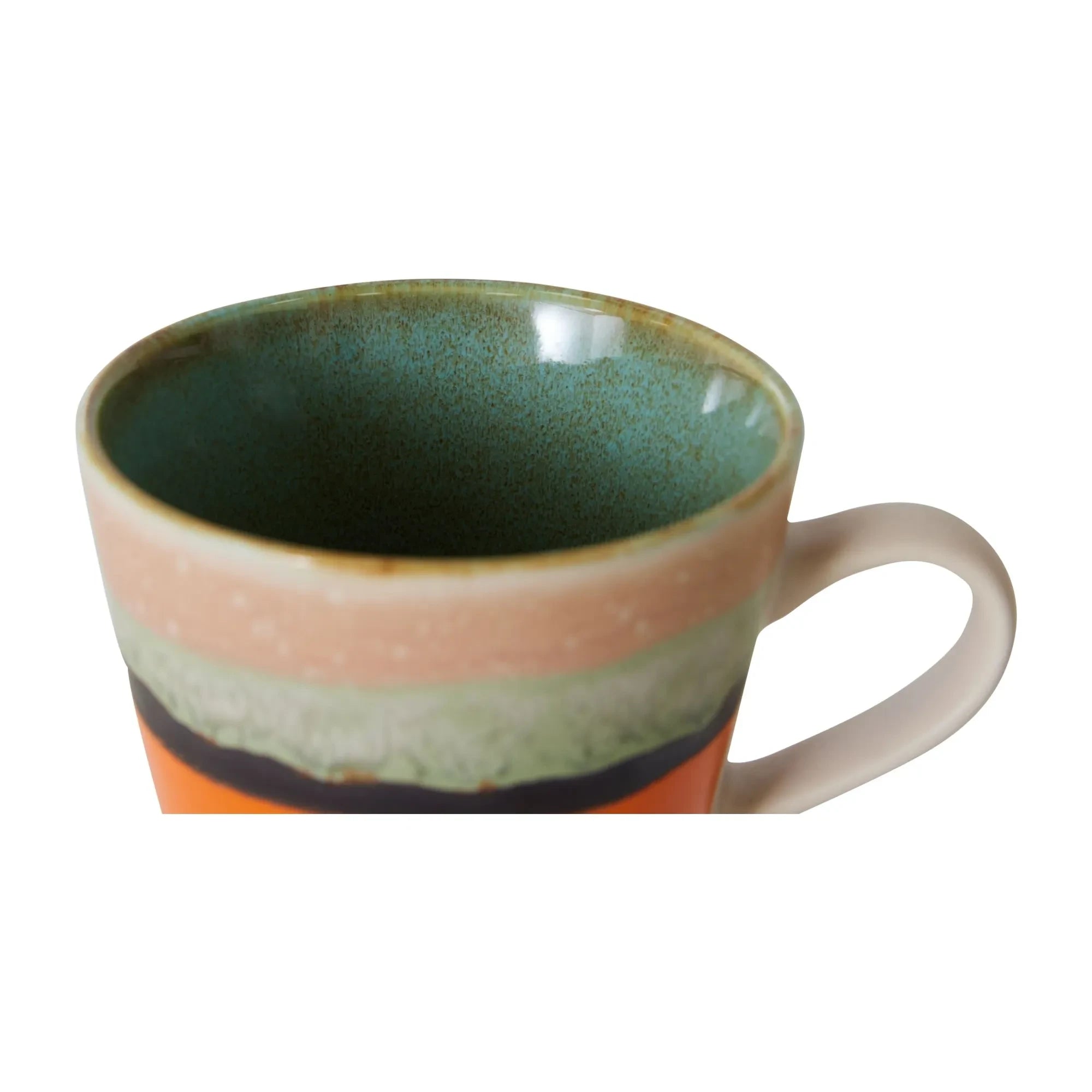 HKliving - Taza de gres | Naranja