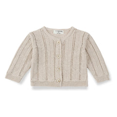 1+ in the family - Cárdigan Xelida Lino | Beige