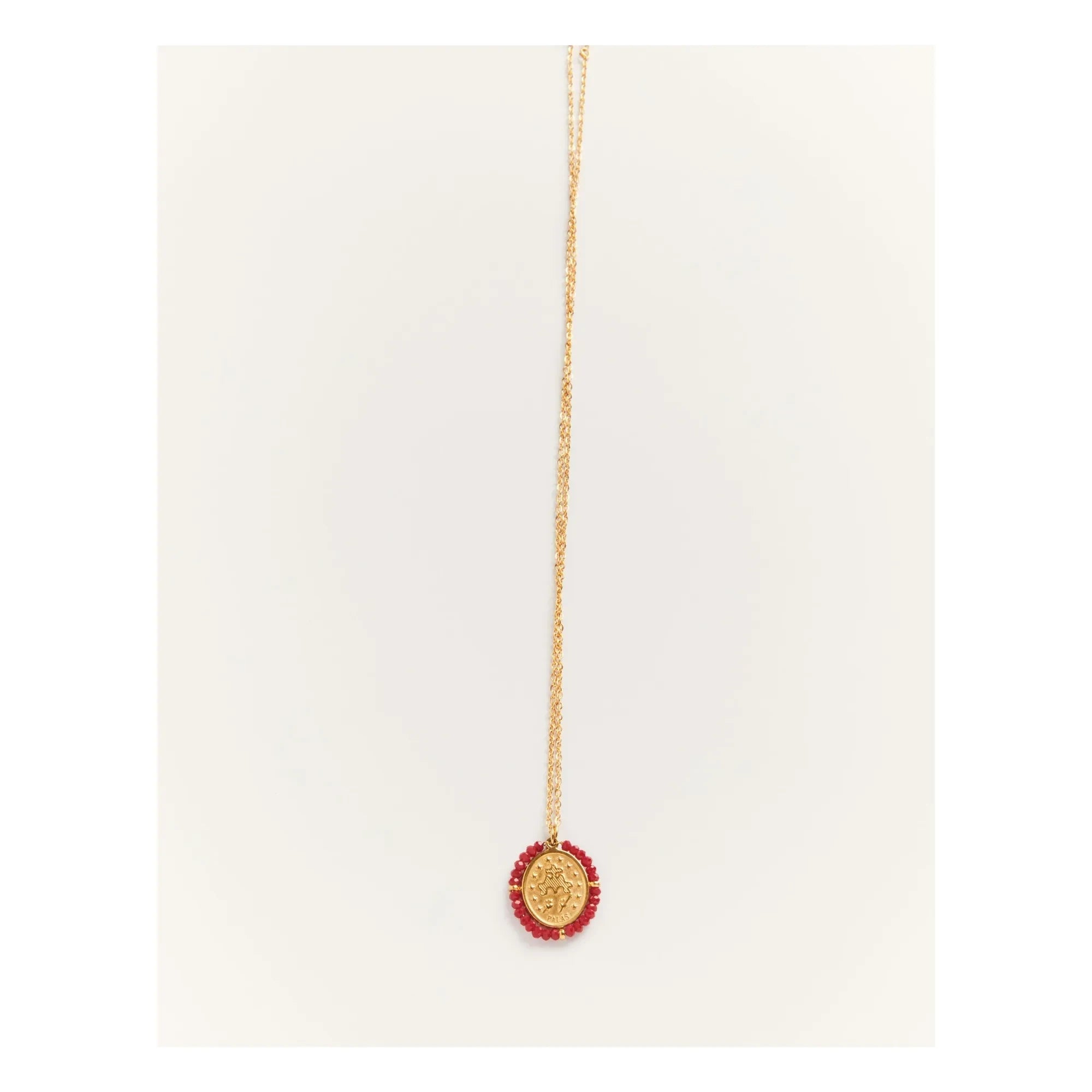 Collar Palas - Santa María | Rojo