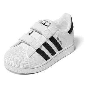 Adidas - Zapatillas deportivas Superstar II rayadas | Blancas