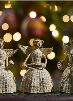 Ames - Adorno de Ángel Jipi de Navidad