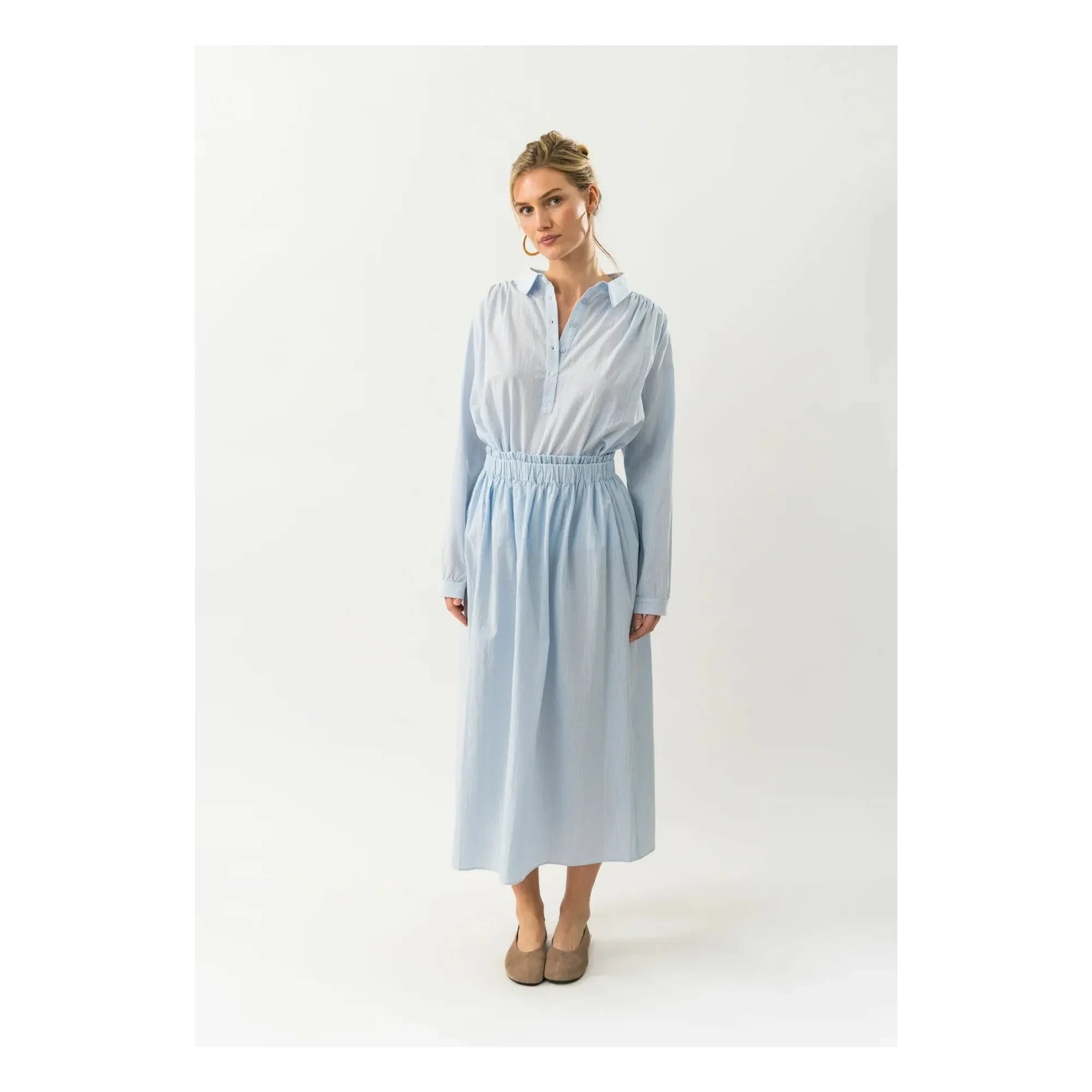 Lollys Laundry - Blusa Lari | Azul Claro