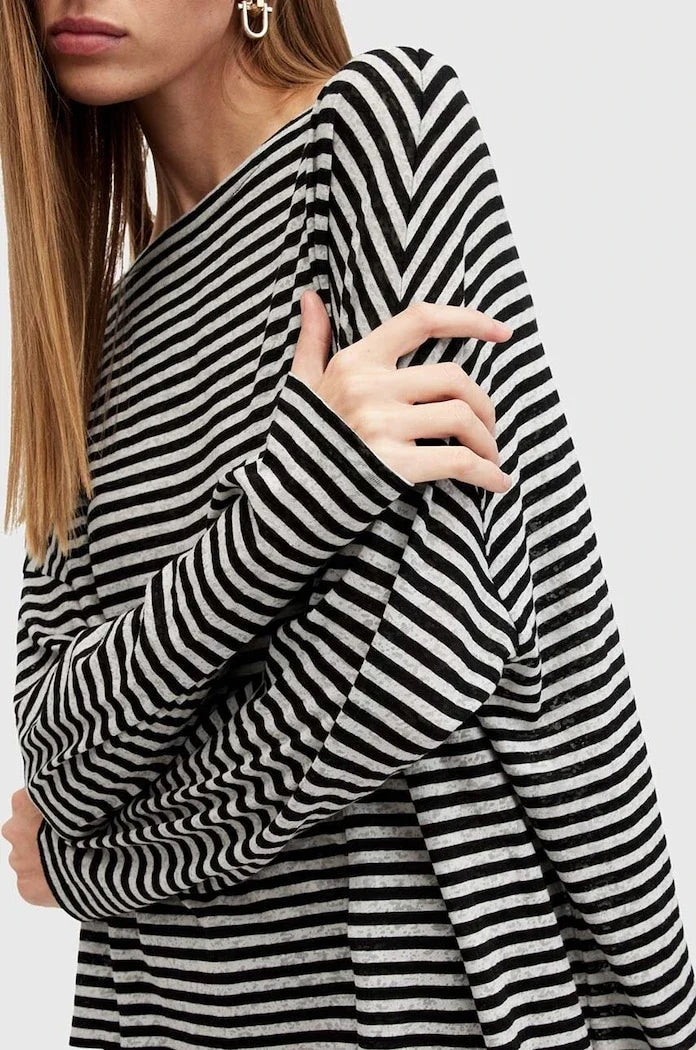 AllSaints RITA STRIPE TEE Blusa