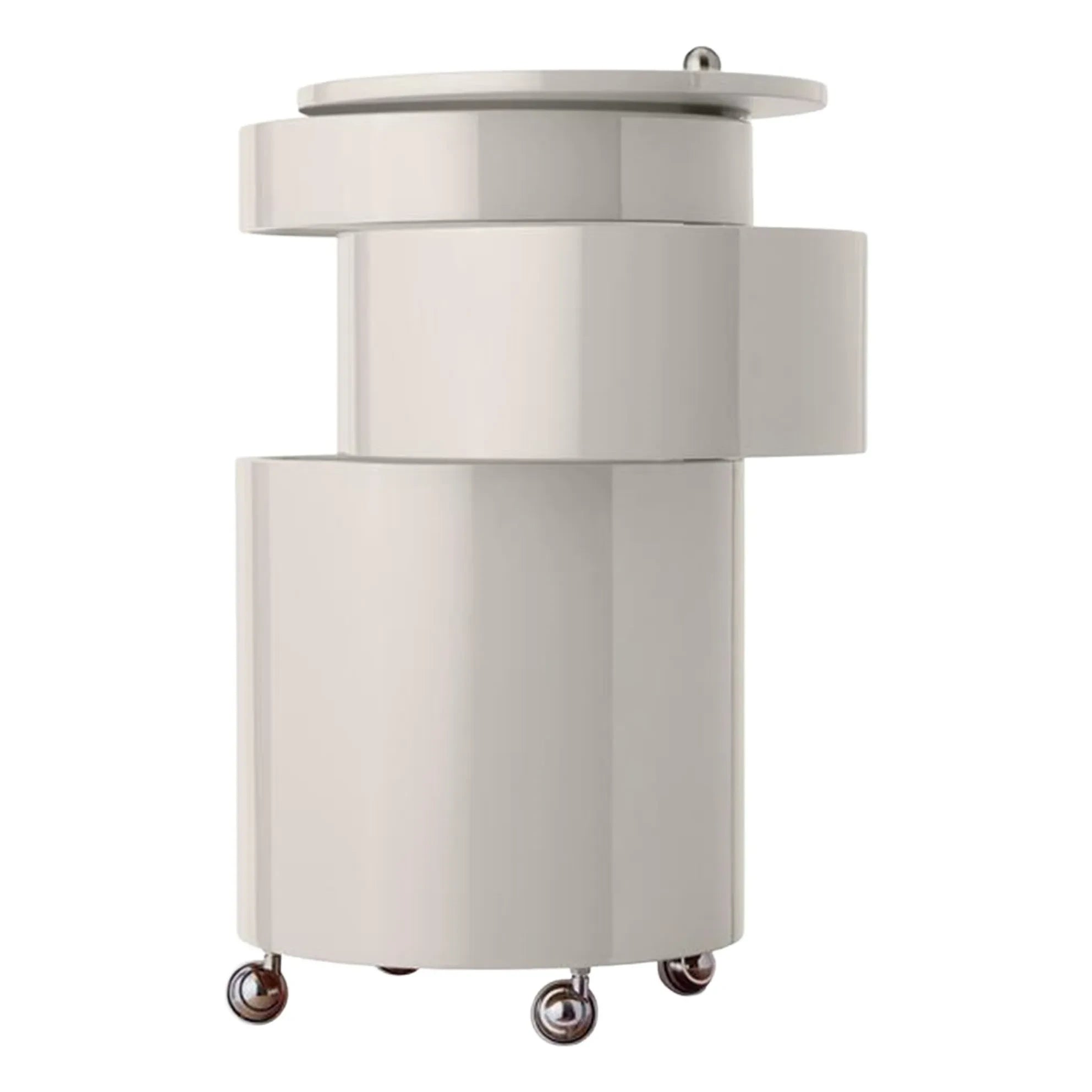 Verpan - Unidad de almacenaje móvil Barboy - Serie Brillo | Crema