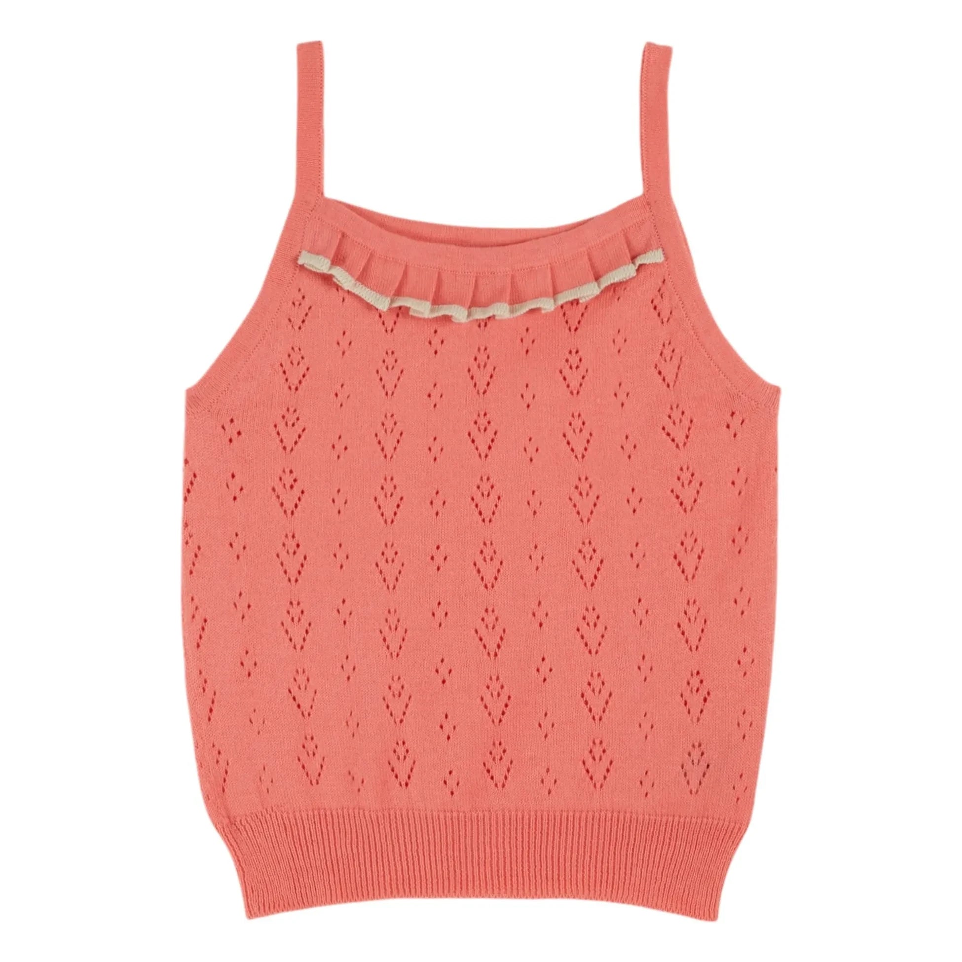 Emile et Ida - Camiseta de tirantes File | Rosa