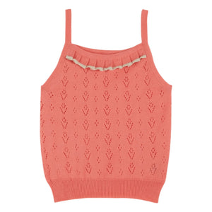 Emile et Ida - Camiseta de tirantes File | Rosa