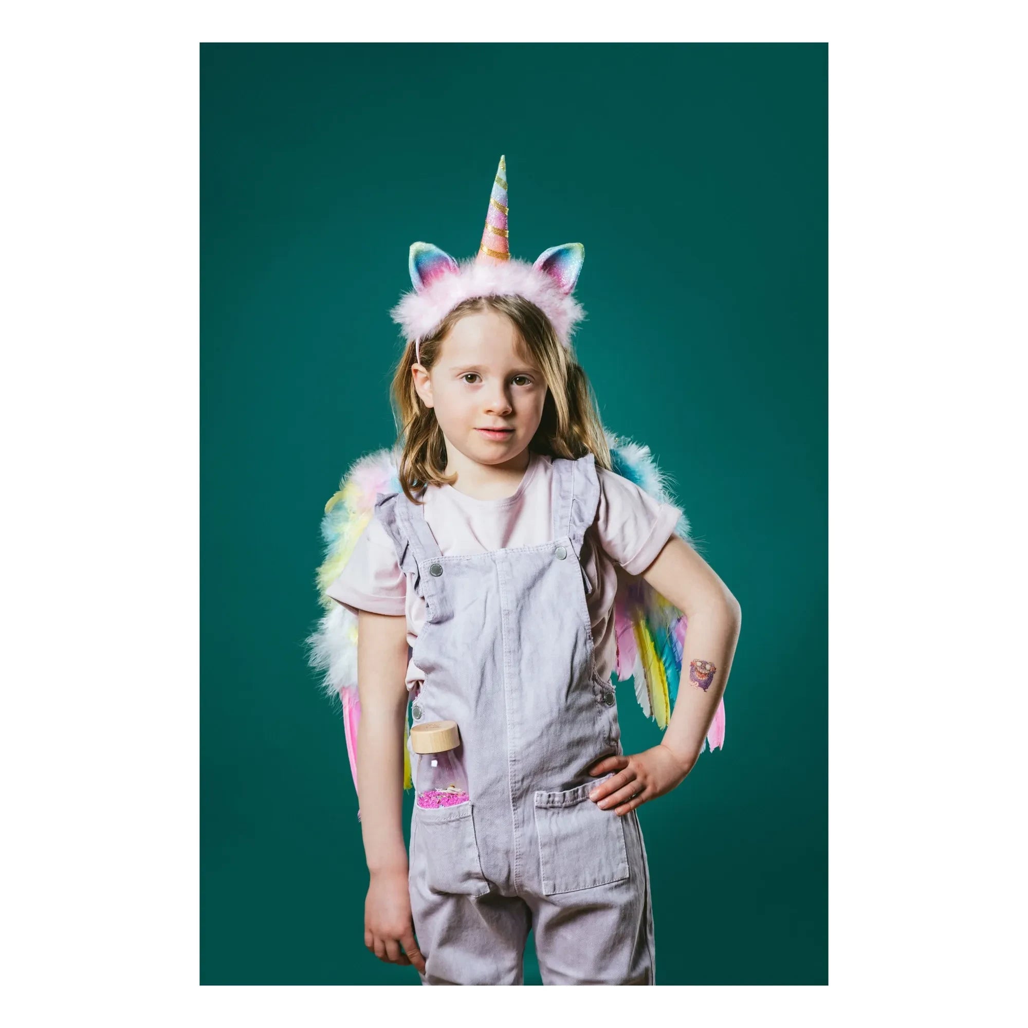 Petit Boum - Botella sensorial Unicornio