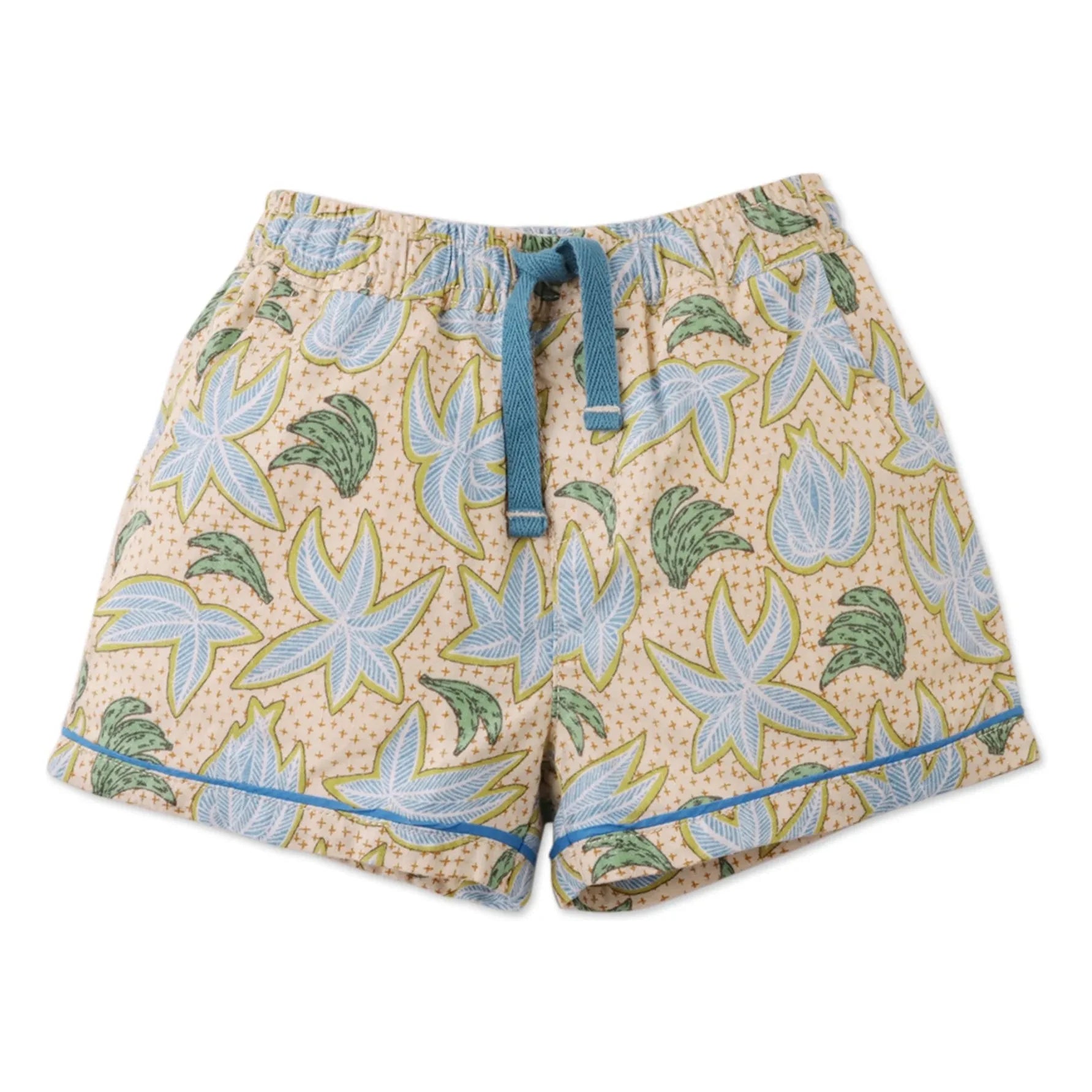 Gingersnaps - Conjunto de Camisa y Pantalón Corto de Lino y Plátano | Beige