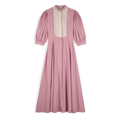 Maria de la Orden - Vestido de Algodón a Rayas Dimitra | Rosa