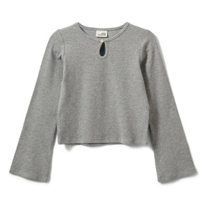 Sofie Schnoor - Camiseta Bailosy | Gris jaspeado