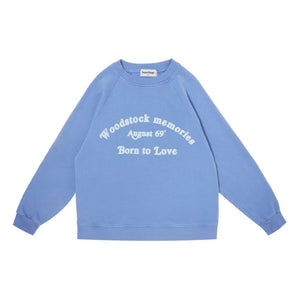 Tocoto Vintage - Sudadera Woodstock | Azul