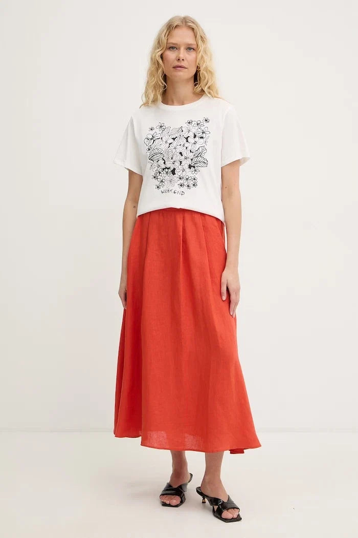 Camiseta de algodón BORA de Weekend Max Mara