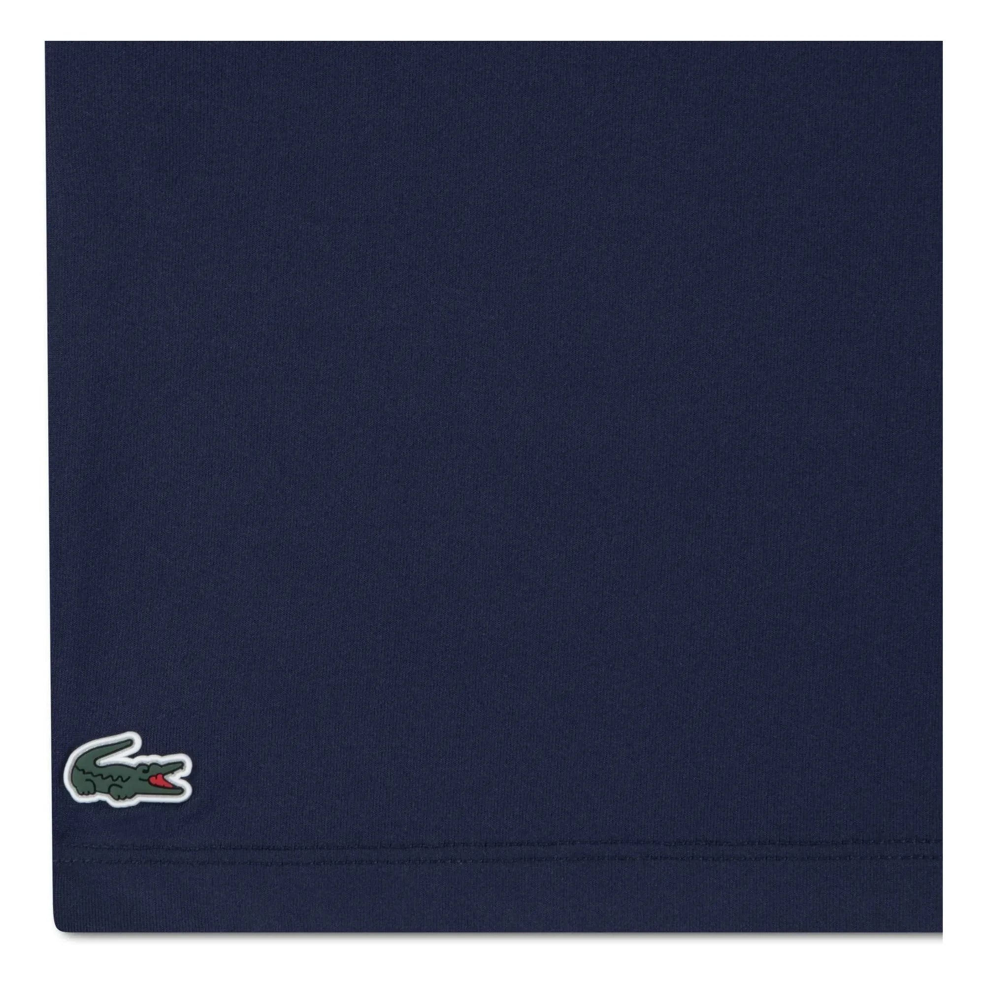 Lacoste - Polo deportivo de fibra reciclada con cuello en contraste | Azul marino