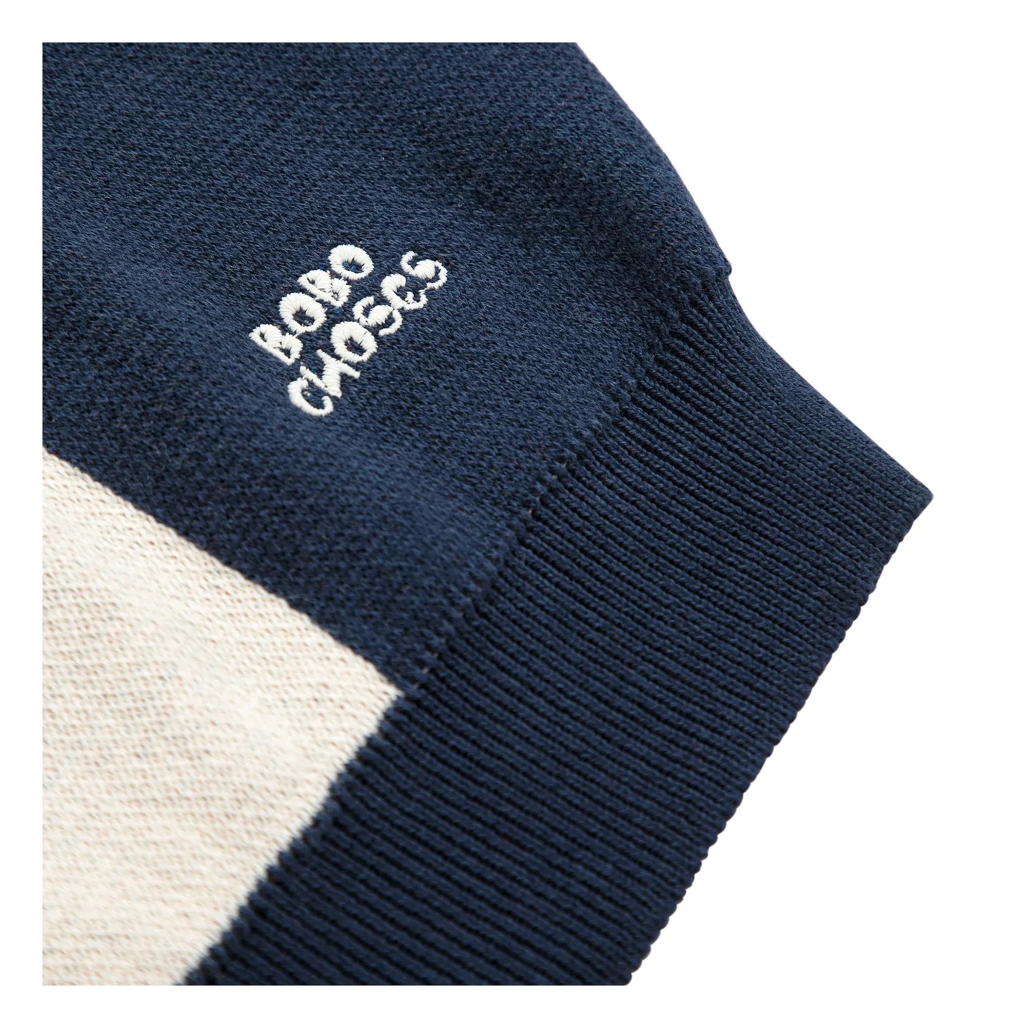 Bobo Choses - Jersey de algodón orgánico a cuadros | Azul