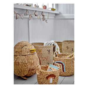 Bloomingville Mini - Cestas de almacenaje Agnes - Juego de 2 | Beige