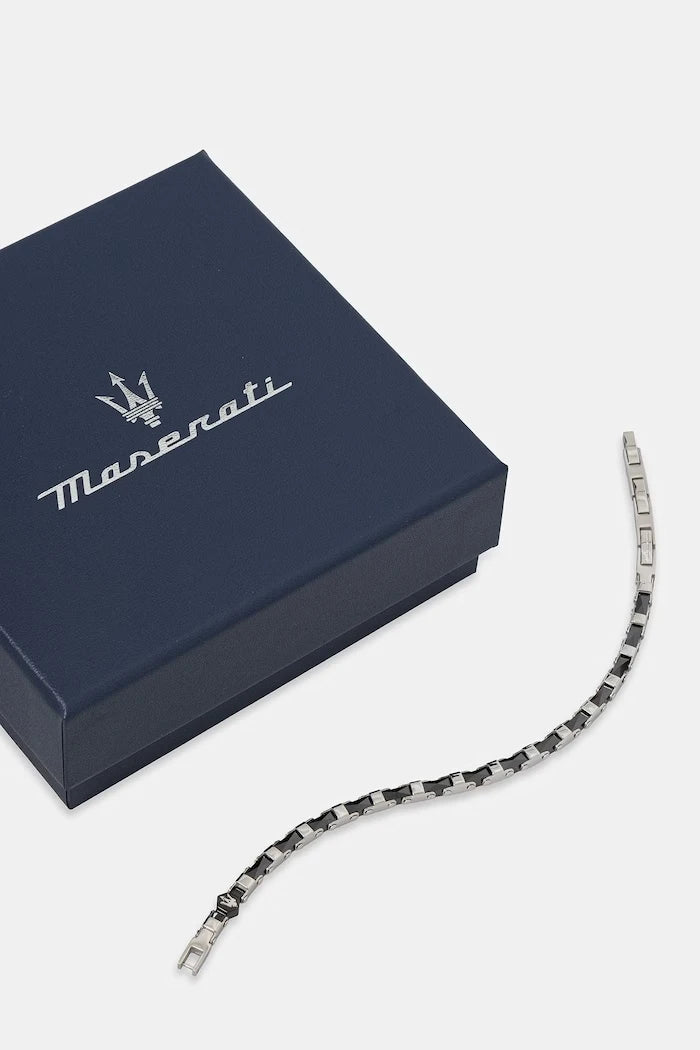 Pulsera de hombre MASERATI de acero inoxidable CERAMIC