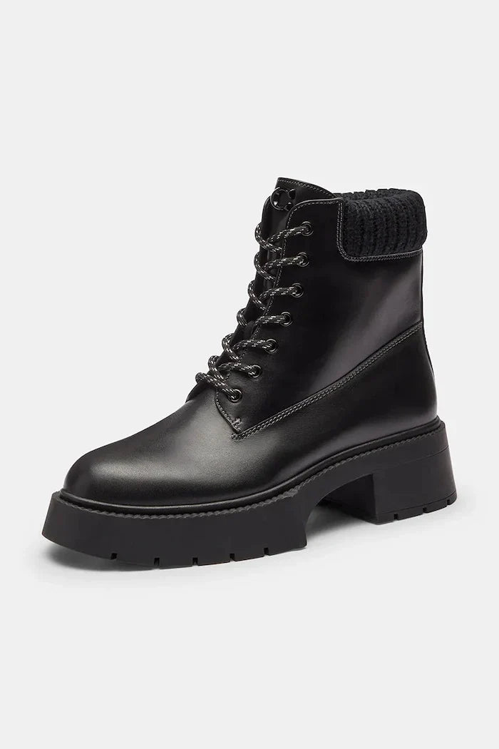 Botines Coach Leah de piel de plataforma