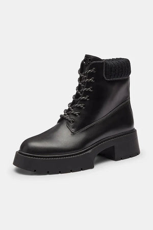 Botines Coach Leah de piel de plataforma