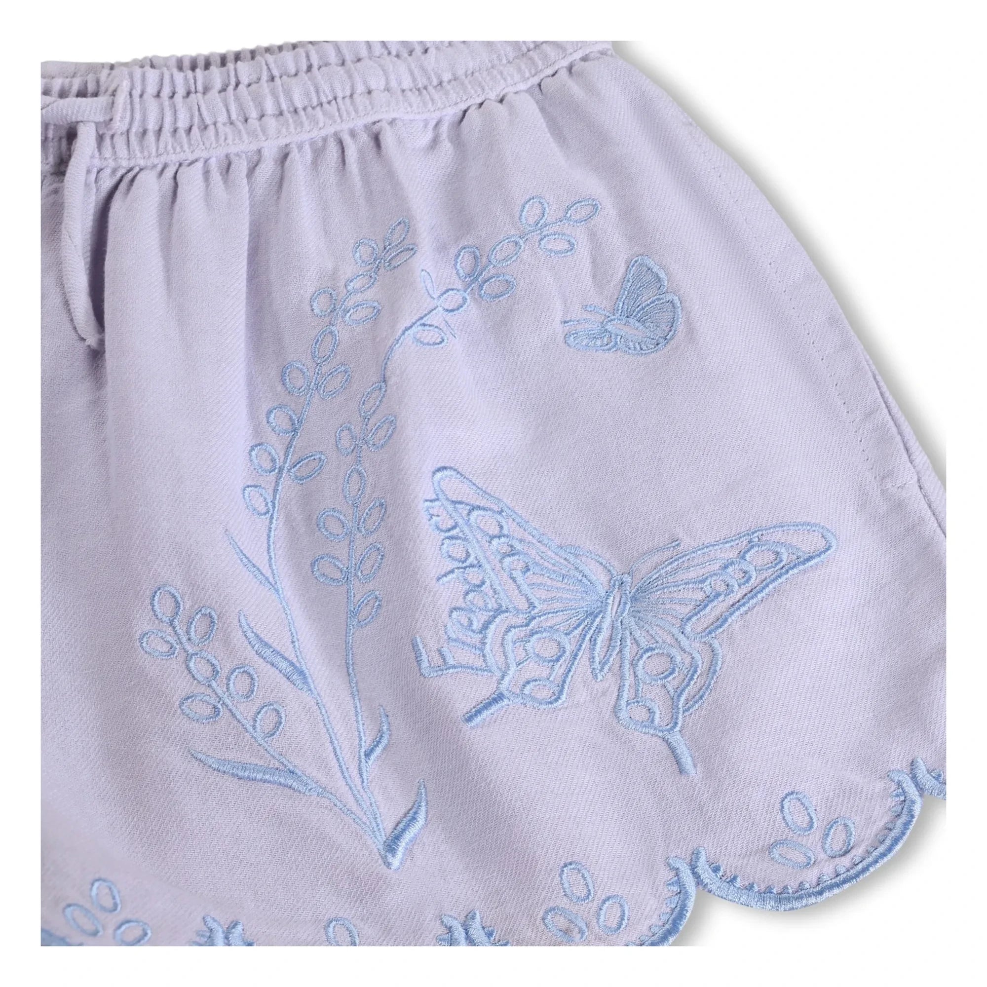 Molo - Pantalones cortos Annabella con mariposas | Lavanda