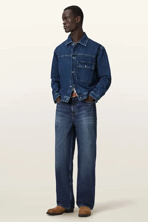 AllSaints cazadora vaquera para hombre CAST