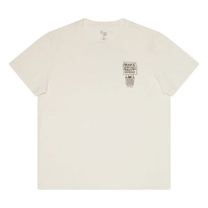 Nudie Jeans - Camiseta Roy Garbage | Blanco