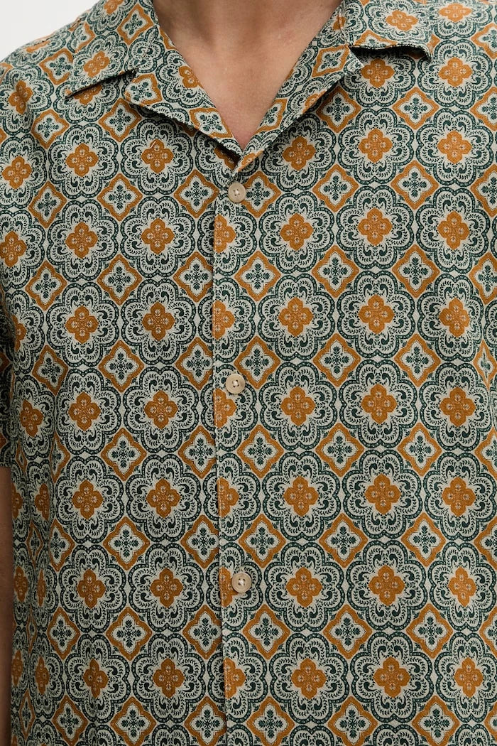 Camisa de algodón para hombre Les Deux Lukas