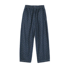Bobo Choses - Pantalones de algodón orgánico Swamp Whirl | Azul marino