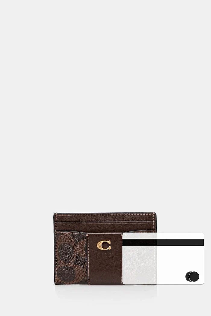 Estuche de tarjetas Coach