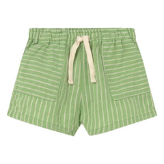 Cozmo - Ciro Baby Short a rayas | Verde Prado