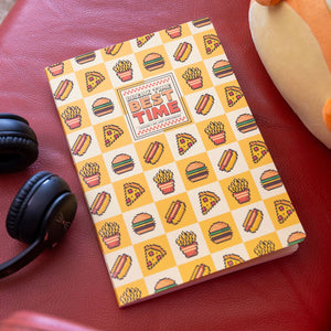 Legami - Cuaderno de ejercicios - Cuaderno A4 - Rayas de 8 mm - Food Pixel