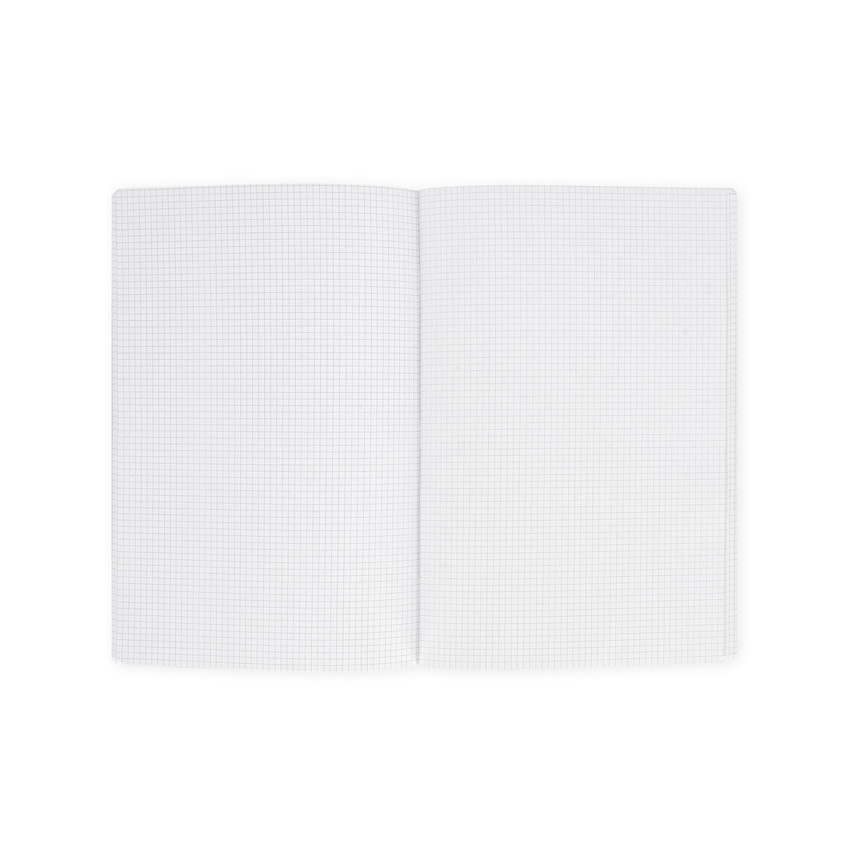 Legami - Cuaderno de ejercicios - Cuaderno A4 - Cuadrícula de 4 mm - Bee Çiçekler