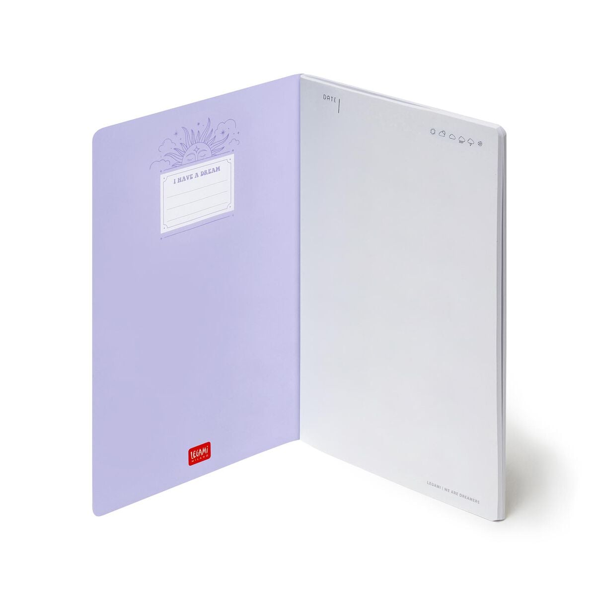 Legami - Cuaderno A5 en blanco con tapa dura ilustrada - Tarot
