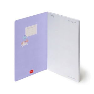Legami - Cuaderno A5 en blanco con tapa dura ilustrada - Unicornio