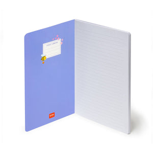 Legami - Cuaderno A5 Rayado con Cubierta Dura Ilustrada - Abeja