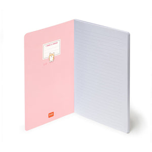 Legami - Cuaderno A5 Rayado con Tapa Dura Ilustrada - Corgi