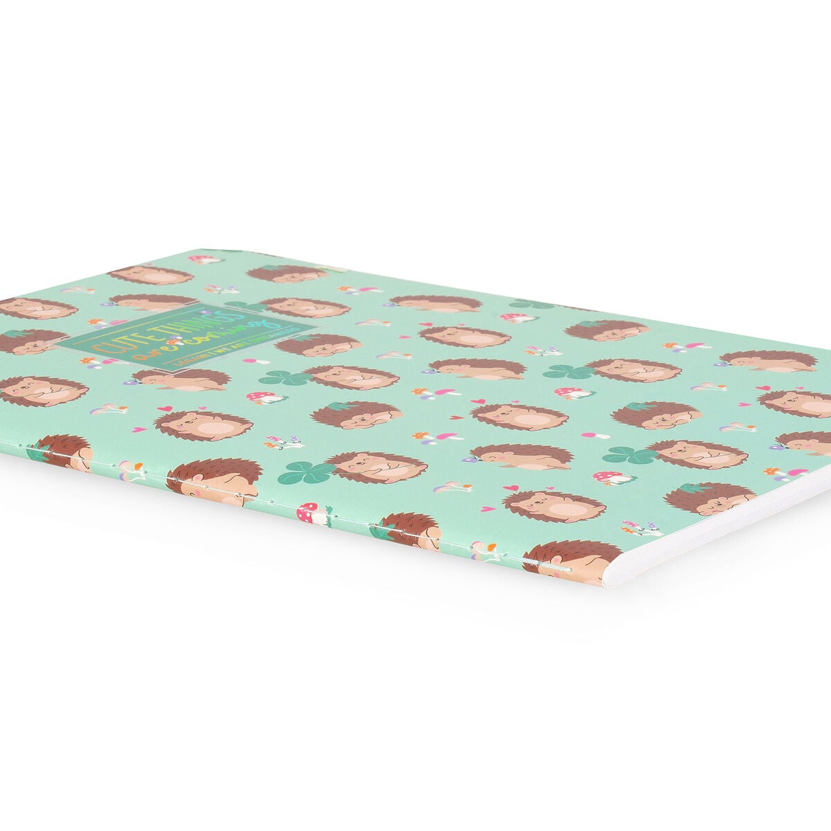 Legami - Cuaderno A5 rayado con tapa dura ilustrada - Erizo