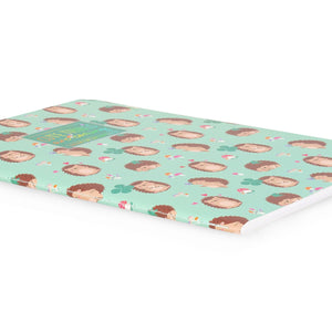 Legami - Cuaderno A5 rayado con tapa dura ilustrada - Erizo