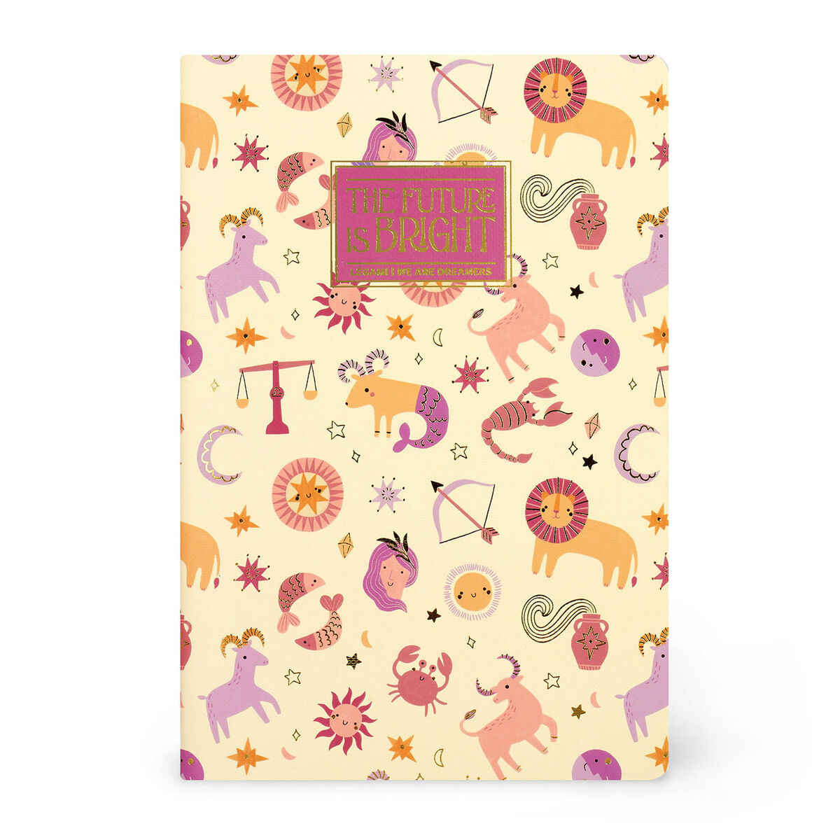 Legami - Cuaderno en Blanco A5 con Tapa Dura Ilustrada - Zodiac