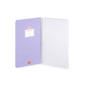Legami - Cuaderno A5 rayado con tapa dura ilustrada - Osito de peluche - Libreta - Encuadernación en espiral