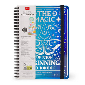 Legami - Cuaderno A5 Rayado con Tapa Dura Ilustrada - Polilla - Jotter - Espiral