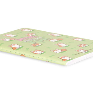 Legami - Cuaderno A6 rayado con tapa dura ilustrada - Corgi