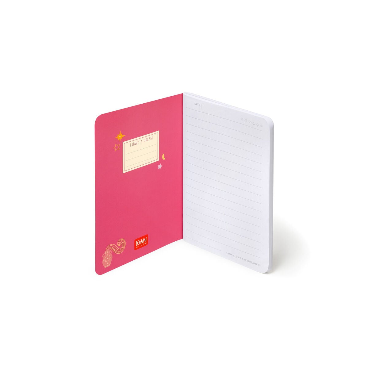 Legami - Cuaderno A6 rayado con funda rígida ilustrada - Zodiac