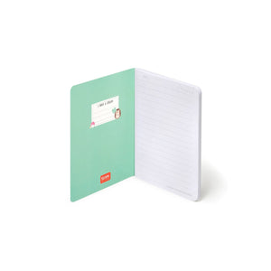 Legami - Cuaderno A6 rayado con tapa dura ilustrada - Erizo